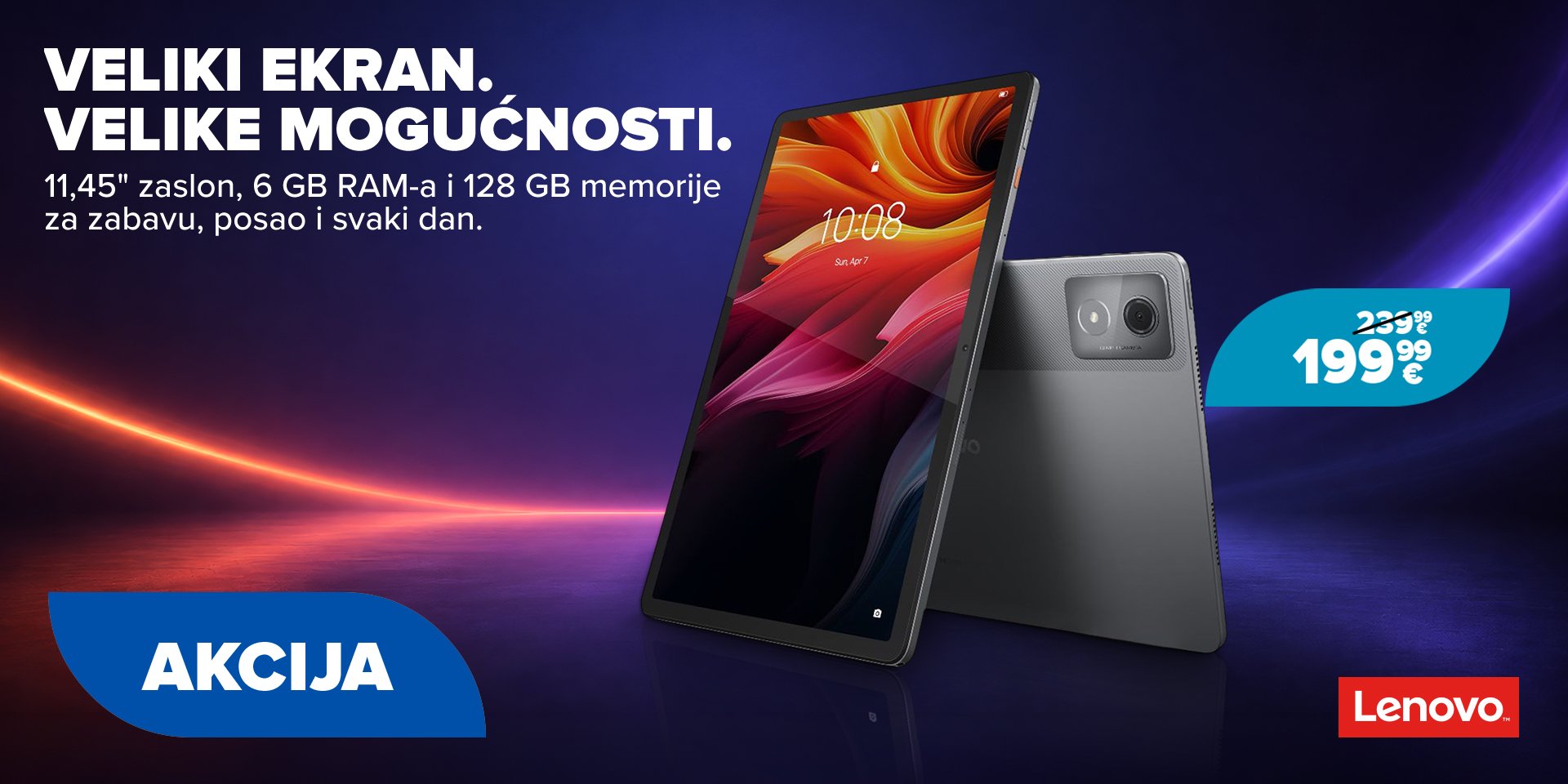 Lenovo Tablet Tab K11 na akciji 